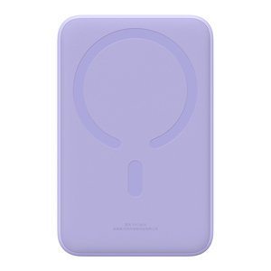 Baseus – Mini power banka Type-C, MagSafe nabíjanie, 20W, 20000mAh, kábel Type-C, 30cm – fialová KF2332478