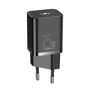 Baseus sieťová nabíjačka Super Si 1C (CCSP020101) – USB-C, rýchle nabíjanie, 25W, čierna KF2332559