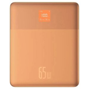 Baseus power banka Blade (P10063801733-00) – 2× USB-C, 65 W, 12000 mAh, digitálny displej, USB-C kábel, oranžová KF2332638