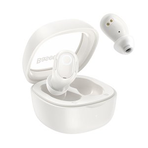 Baseus - Wireless Earbuds Bowie WM02 (NGTW370202) - Bluetooth 5.3, TWS, In-Ear, with Microphone - Creamy White KF2332655