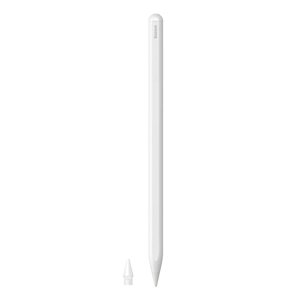 Baseus – Stylus Pen Smooth Writing 2 Series aktívne pero s bezdrôtovým nabíjaním a vymeniteľným hrotom – biele KF2332685