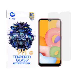 Lito 2.5D Klasické tvrdené Sklo - Samsung Galaxy A01 / M01 - prehliadné KF233357
