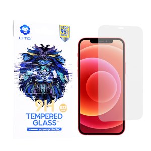 Lito 2.5D Klasické tvrdené Sklo - iPhone 12 Mini - číre KF233366