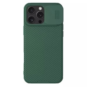 Nillkin CamShield Pro kryt na iPhone 16 Pro Max – zelený KF2334018