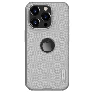 Nillkin Super Frosted Shield Pro (Logo Cutout) kryt na iPhone 16 Pro Max – titánovo sivý KF2334064