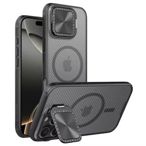 Nillkin CamShield Prop Magnetic kryt na iPhone 16 Pro Max – priehľadný čierny KF2334111