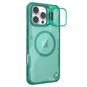 Nillkin Iceblade Prop Magnetic (s výrezom na kameru) kryt na iPhone 16 Pro Max – zelený KF2334122