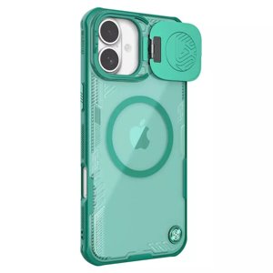 Nillkin Iceblade Prop Magnetic (bez výrezu na kameru) kryt na iPhone 16 – zelený KF2334124