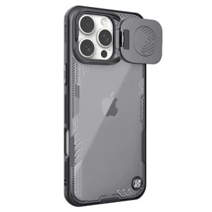 Nillkin Iceblade Prop (bez výrezu na kameru) kryt na iPhone 16 Pro – čierny KF2334131