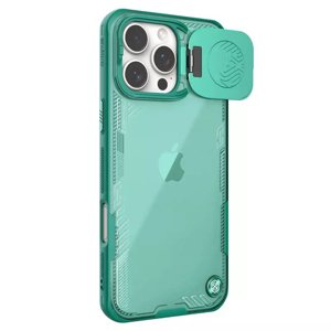 Nillkin Iceblade Prop puzdro (bez výrezu na kameru) pre iPhone 16 Pro – zelené KF2334132