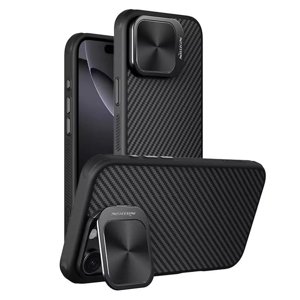 Nillkin CarboProp Magnetic puzdro (bez výrezu na kameru) pre iPhone 16 Pro – čierne KF2334153