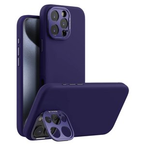 Nillkin Lens Wing Magnetic kryt na iPhone 16 Pro Max – tmavo fialový KF2334161