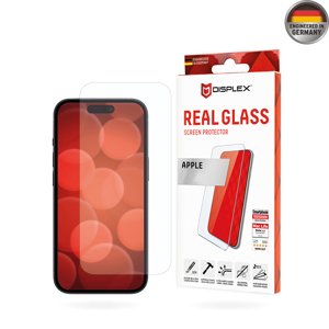 Displex Premium Real Glass 2D tvrdené sklo pre iPhone 16 Plus – číre KF2334165