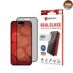 Displex Premium Privacy Ochranné Tvrdené Sklo Full Cover - iPhone 16 - Čierne KF2334172