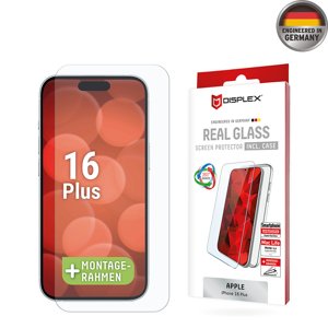 Displex Premium [Sada] Ochranné Tvrdené Sklo + ochranný Obal - iPhone 16 Plus - Číre KF2334177