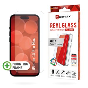 Displex Premium [Sada] Ochranné Tvrdené Sklo + ochranný Obal - iPhone 16 Pro - Číre KF2334178