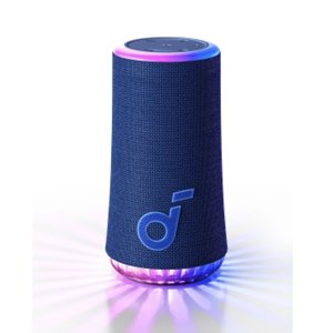 Anker Bezdrôtový Reproduktor SoundCore Glow (A3166G31) - 360° zvuk, 30W, IP67 - Modrý KF2334723