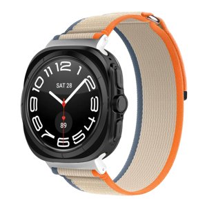 Techsuit – Watchband (W054) remienok pre Samsung Galaxy Watch Ultra 47 mm – oranžovo-béžový KF2334743
