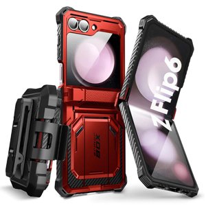 i-Blason Blason Armorbox Ochranný Kryt - Samsung Galaxy Z Flip6 - Rudý KF2335250