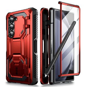i-Blason Blason Armorbox Ochranný Kryt - Samsung Galaxy Z Fold6 - Rudý KF2335255