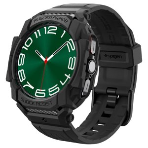 Spigen Rugged Armor Pro ochranný obal - Samsung Galaxy Watch Ultra 47mm - Čierna KF2335417