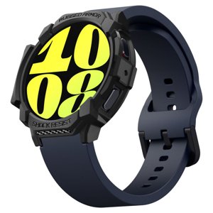 Spigen Rugged Armor odolné puzdro na Samsung Galaxy Watch7 44mm – čierne KF2335420