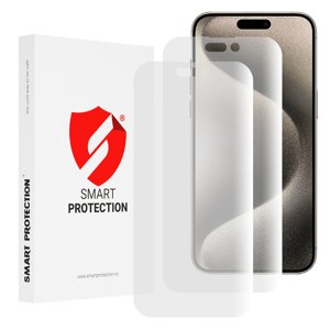 Smart Protection Premium Classic (2 ks) - Ochranná fólia pre iPhone 15 Pro Max - Priehľadná KF2335595