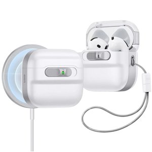 ESR Pulse Magnetic HaloLock puzdro pre Apple AirPods 4 – biele (White) KF2335921