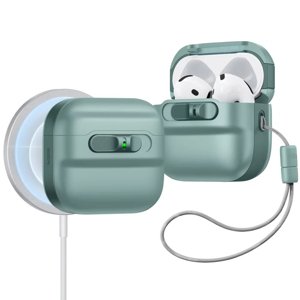 ESR Pulse Magnetic HaloLock puzdro pre Apple AirPods 4 – zelené (Green) KF2335923