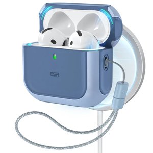 ESR Orbit Hybrid HaloLock – kryt na Apple AirPods 4 – modrý KF2335927