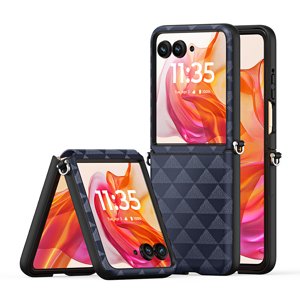 Dux Ducis – Fitt puzdro pre Motorola Razr 50 Ultra – modré KF2337042