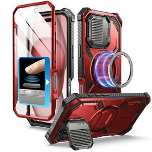 i-Blason Armorbox puzdro pre iPhone 16 – tehlovočervené (Ruddy) KF2337359