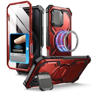 i-Blason Blason Armorbox Ochranný Kryt - iPhone 16 Pro - Rudý KF2337529