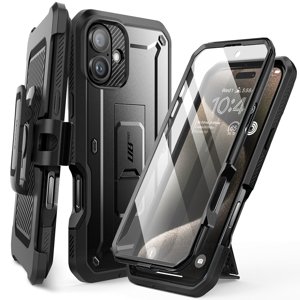 Supcase Unicorn Beetle Pro puzdro pre iPhone 16 Plus – čierne KF2337620