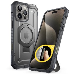 Supcase Unicorn Beetle Defender puzdro pre iPhone 16 Pro – sivé KF2337662