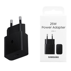 Samsung EP-T2510NBEGWW originálna sieťová nabíjačka – USB-C, 25W Super Fast Charging – čierna (blister) KF2338021