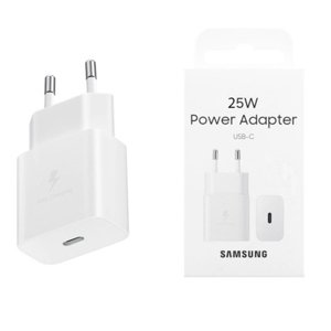 Samsung EP-T2510NWEGWW originálna sieťová nabíjačka – USB-C, 25W Super Fast Charging – biela (blister) KF2338022