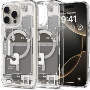 Spigen Ultra Hybrid Zero One MagSafe puzdro pre iPhone 16 Pro – prírodný titan (Natural Titanium) KF2338641