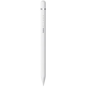 Baseus Stylus Pen Smooth Writing Series (P80015806211-03) – aktívne dotykové pero pre iPad, Lightning nabíjanie – Moon White (biela) KF2338971