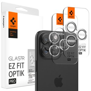 Spigen Optik.tR EZ Fit Pro Camera Glass (2 ks) (ochranné sklo kamery) pre iPhone 14 Pro / Pro Max / 15 Pro / Pro Max / 16 Pro / Pro Max – číre KF2338…