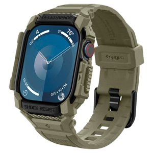 Spigen Rugged Armor Pro puzdro pre Apple Watch 10 (46 mm) – vintage kaki (Vintage Khaki) KF2339010