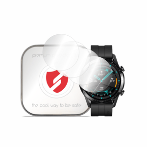 Smart Protection - Premium Classic ochranná fólia (4 ks) pre Huawei Watch GT 2 46 mm – priehľadná KF2339062