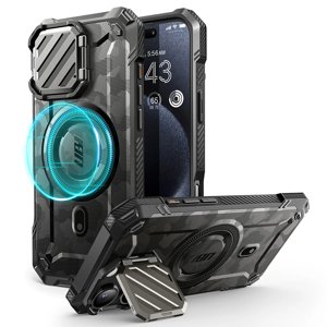Supcase Unicorn Beetle XT MagSafe puzdro na iPhone 16 Pro Max - Maskáčová sivá KF2339483