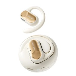 Vention – OpenBeat O11 (NBPN0) bezdrôtové slúchadlá USB-C s Bluetooth 5.3, flexibilným rámom, IPX5 a šnúrkou – béžové KF2339653
