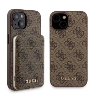 Guess Hardcase Powerbank MagSafe (GUBPM5P15S4GEMGW) puzdro pre - iPhone 15 - Hnedá KF2340482