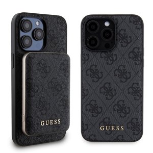 Guess Hardcase Powerbank MagSafe (GUBPM5P15X4GEMGK) puzdro pre - iPhone 15 Pro Max - Čierna KF2340483