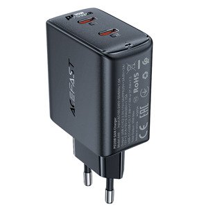 Acefast GaN nabíjačka A49 – 2× USB-C, 35 W, univerzálna, Power Delivery, čierna KF2340992