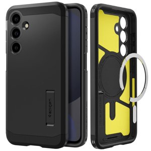 Spigen Tough Armor MagSafe puzdro pre Samsung Galaxy S24 FE – čierne KF2341076