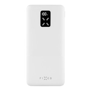 Fixed powerbanka Zen 10 (FIXZEN-10-WH) – 2× USB, USB-C, 20W, 10000mAh, LCD displej, biela KF2341356