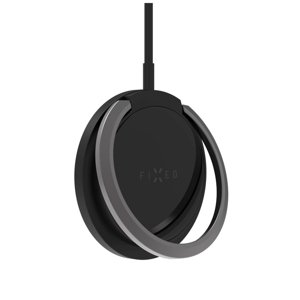 Fixed magnetická bezdrôtová nabíjačka (FIXMPAD2-BK) – univerzálna, s držiakom, MagSafe, 15W, USB-C kábel, 1.2m, čierna KF2341361